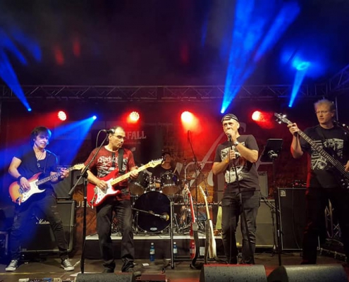 Rockfall Band auf dem Lamboyfest 2018
