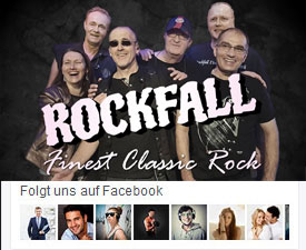 zur Facebook Seite von Rockfall Band